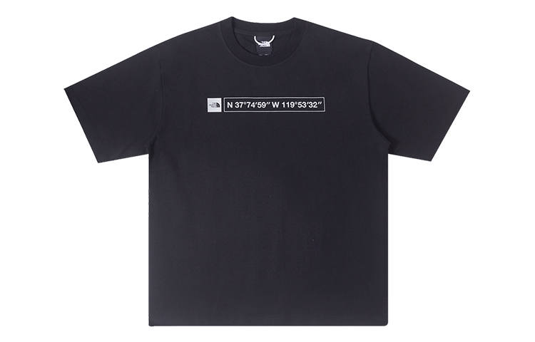 THE NORTH FACE Drop Shoulder Sleeve T Shirt Men's Black