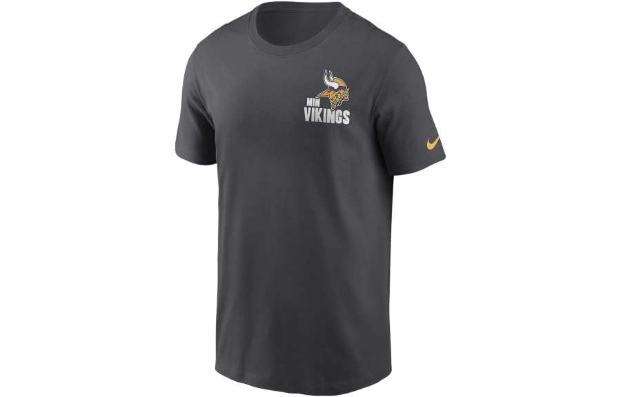 Nike Nike T Shirts Men's Black Crew Neck Moderate Straight Fit