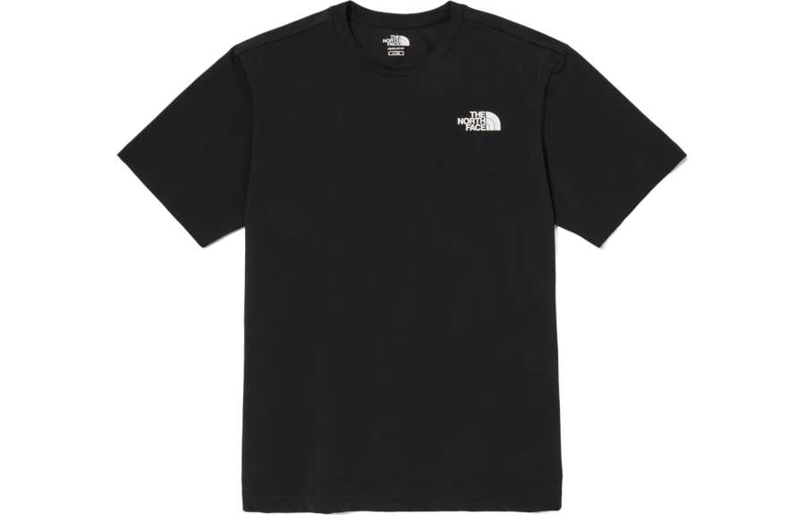 THE NORTH FACE SS23 T Shirts Unisex Black Crew Neck Moderate Straight Fit