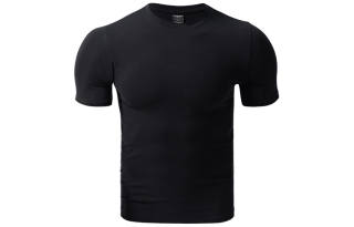 BLUESFLY T Shirts Men's Crew Neck Moderate Straight Fit