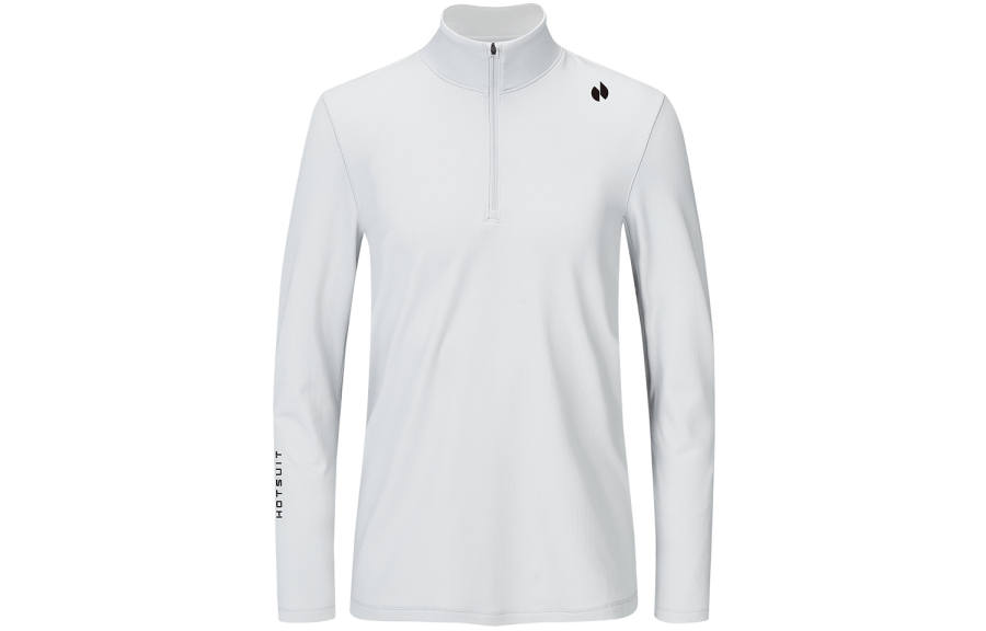 HOTSUIT T Shirts Men's Stand Collar Moderate Straight Fit