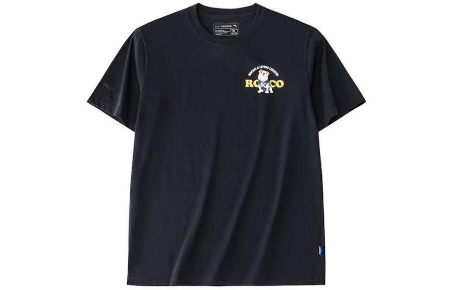 ANTA Anta Basketball Collection T Shirt Men's Basic Black