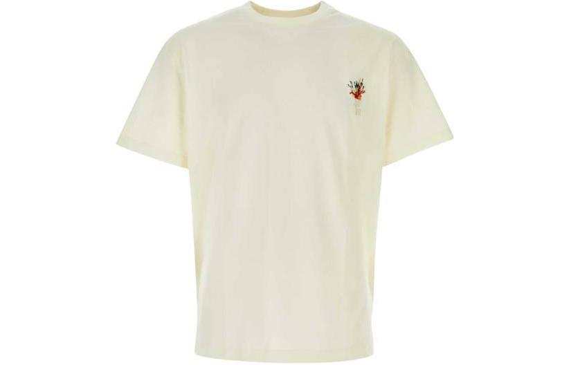 WOOYOUNGMI SS24 T Shirt Men's Ecru