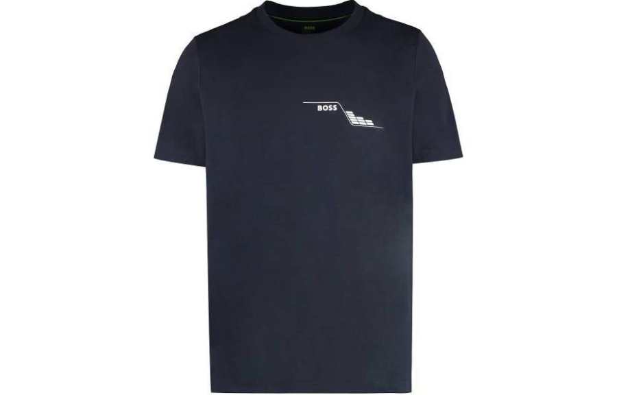 Hugo Boss logo-print cotton T-shirt