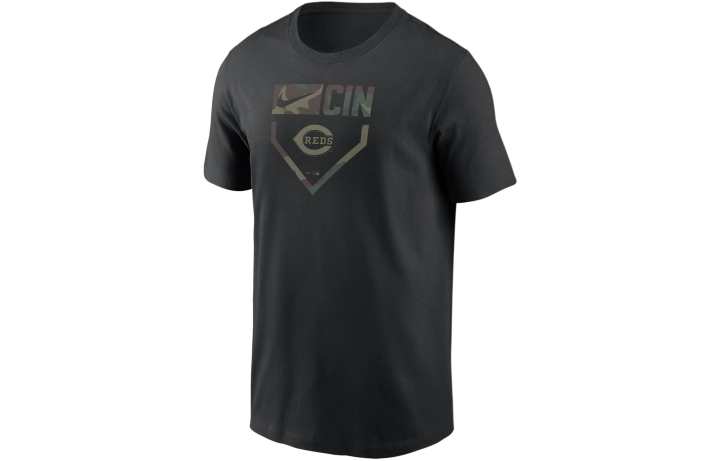 Nike Nike Cincinnati Reds Camo T Shirt Men's Black
