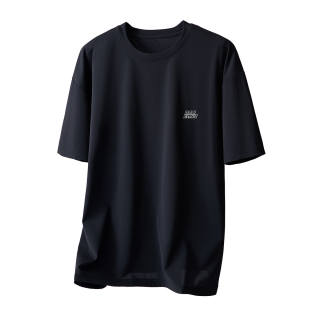 DAREASY T Shirts Unisex Crew Neck Thin Straight Fit