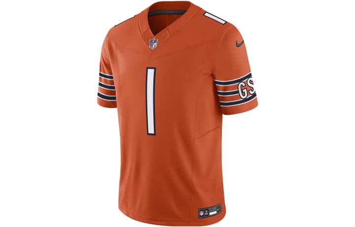 Nike Nike T Shirts Men's Orange V Neck Moderate Straight Fit