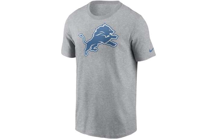 Nike Nike T Shirts Men's Gray Crew Neck Moderate Straight Fit