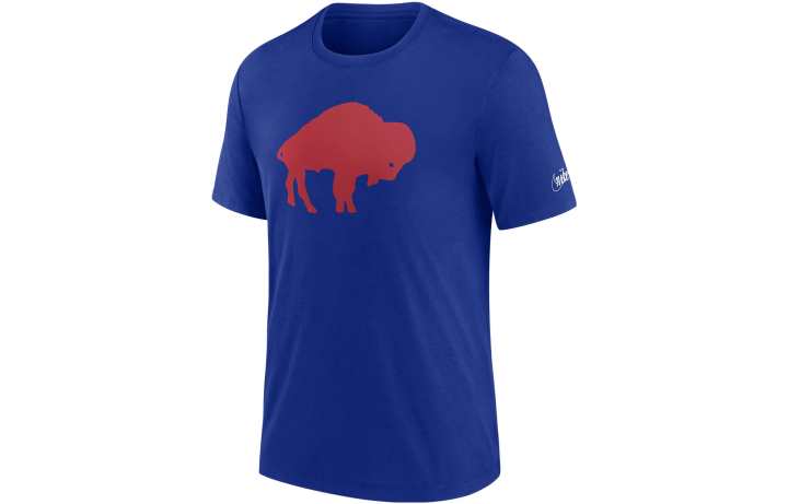 Nike Nike T Shirts Men's Blue Crew Neck Moderate Straight Fit