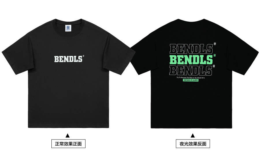 BENDL'S T Shirts Unisex Crew Neck Moderate Straight Fit