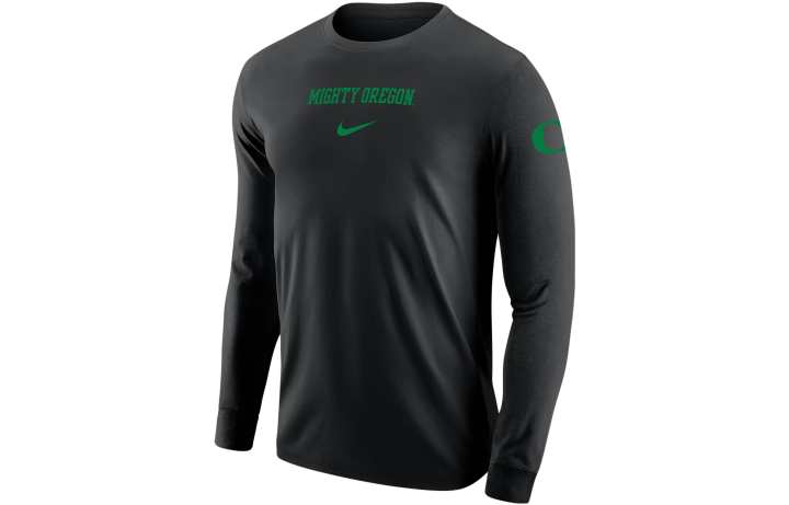 Nike Nike T Shirts Men's Black Crew Neck Moderate Straight Fit