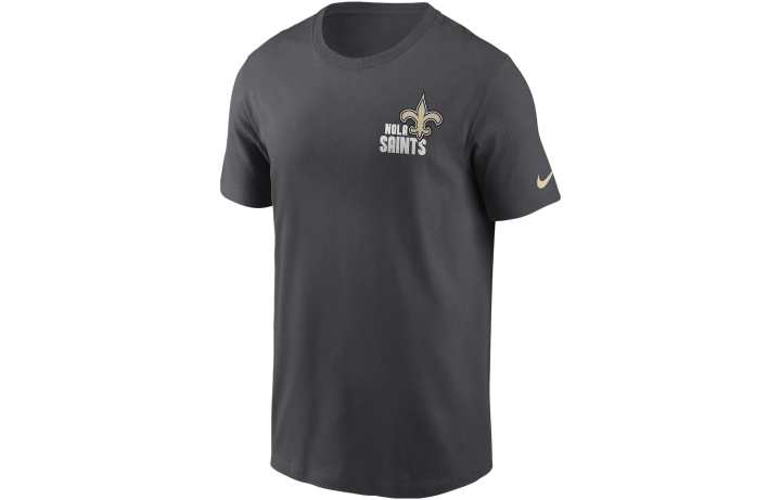 Nike Nike T Shirts Men's Black Crew Neck Moderate Straight Fit