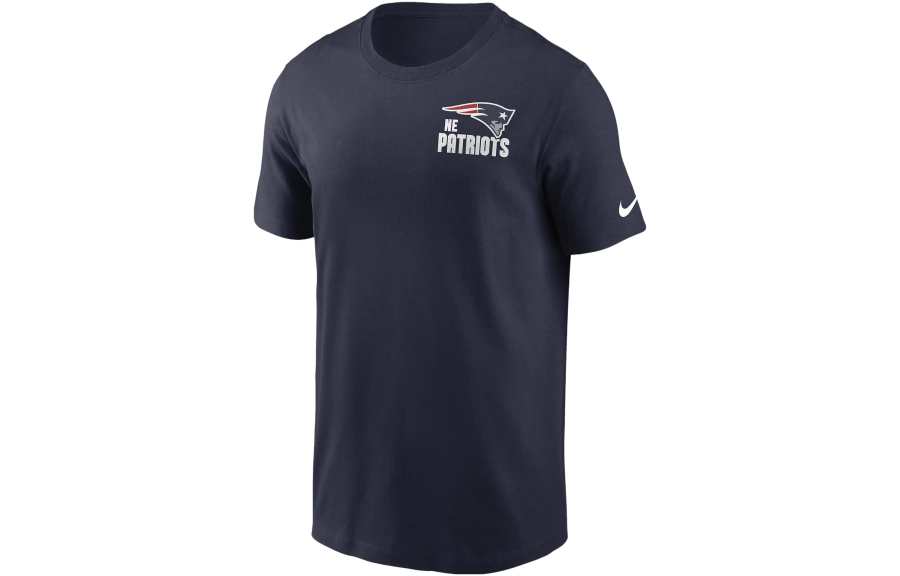 Nike Nike T Shirts Men's Marine Blue Crew Neck Moderate Straight Fit