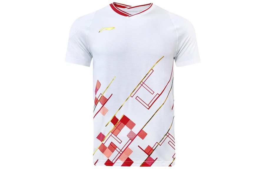 Li-Ning Li Ning Badminton Collection T Shirt Men's White