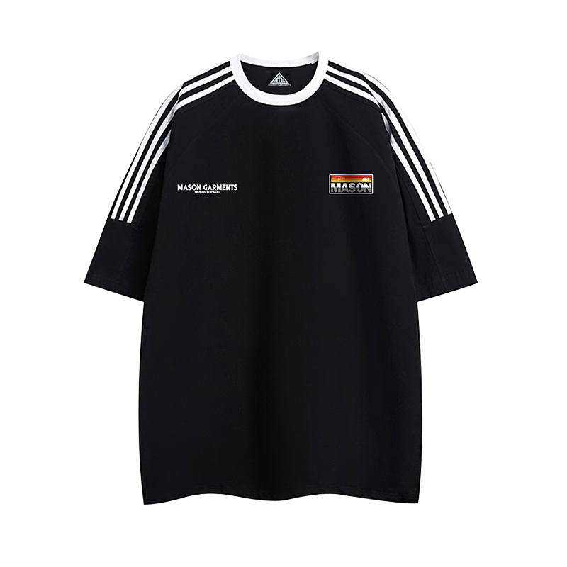 Masongarments T Shirts Unisex Crew Neck Moderate Heavyweight