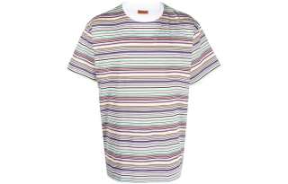 MISSONI 【Previous Season】stripe-pattern print T-shirt