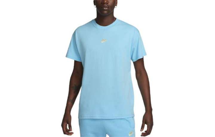 Nike Nike Sportswear T Shirt Men's Sky Blue