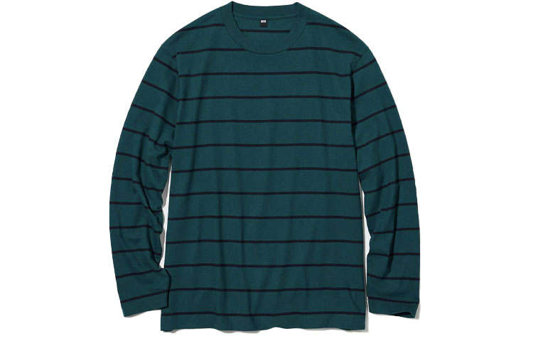 UNIQLO T Shirt Unisex Turquoise