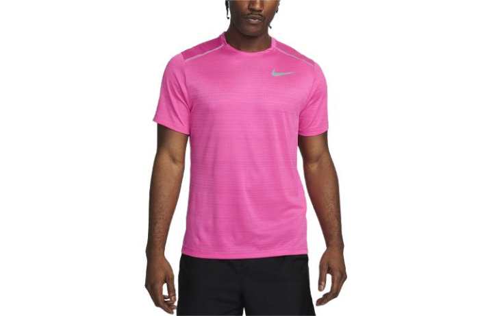 Nike Nike Miler T Shirt Men's Fuchsia