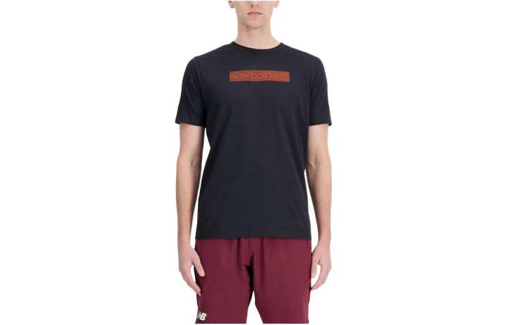 New Balance New Balance T Shirt Men's Mixed Black
