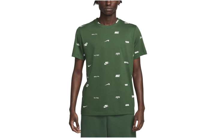 Nike Nike T Shirts Men's Fir Color Crew Neck Moderate Straight Fit