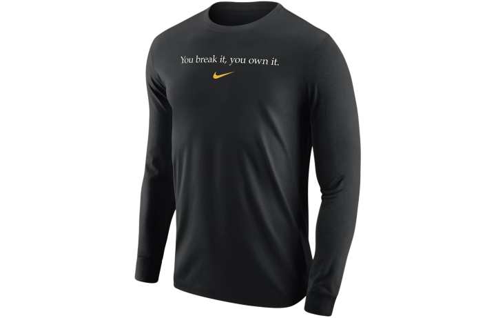 Nike Nike Caitlin Clark Iowa T Shirt Men's Black