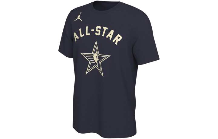 Jordan Jordan Joel Embiid 2024 NBA All Star Weekend T Shirt Men's Marine Blue
