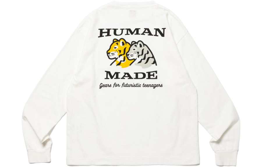 HUMAN MADE Military Collection T Shirts Unisex Crew Neck Moderate Straight Fit
