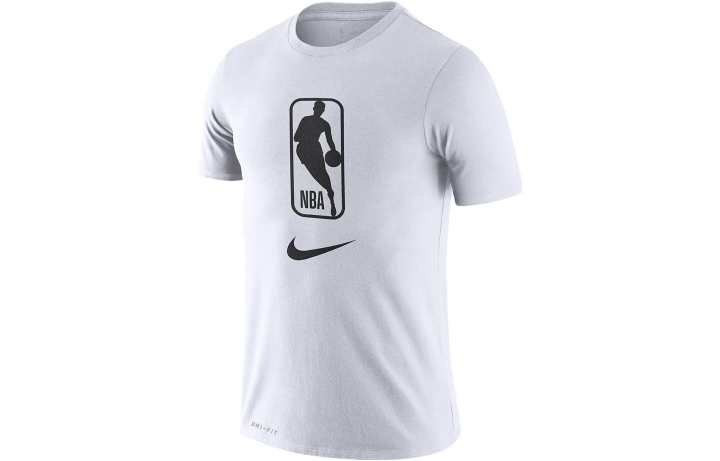 Nike Nike T Shirts Men's White Crew Neck Moderate Straight Fit