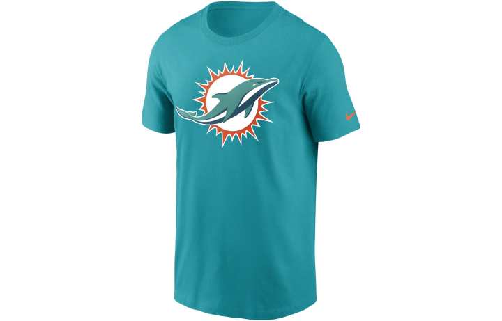 Nike Nike Miami Dolphins Slub Men's Nike Dri FIT Nfl T Shirt