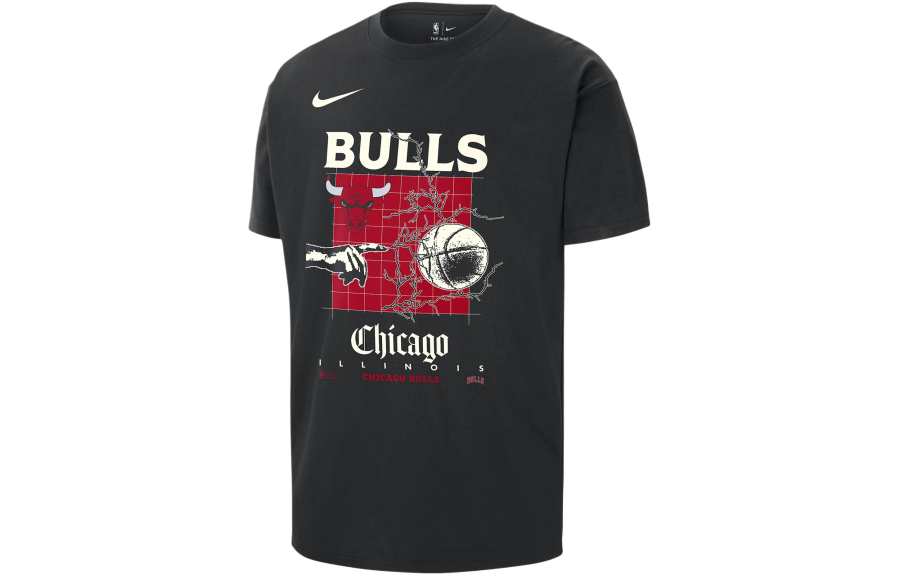 Nike Nike Chicago Bulls Courtside Men's Nike Nba Max90 T Shirt