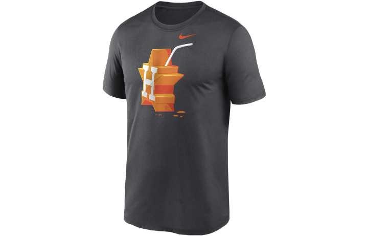 Nike Nike T Shirts Men's Black Crew Neck Moderate Straight Fit