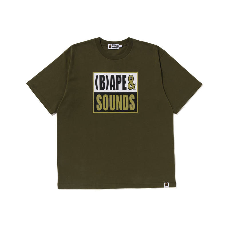 A BATHING APE Bape Sounds Logo Tee