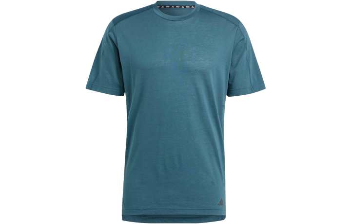 Adidas Adidas D4T T Shirts Men's Night Blue Crew Neck Moderate