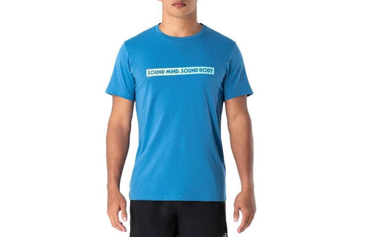 ASICS Asics T Shirt Men's Rebirth Blue