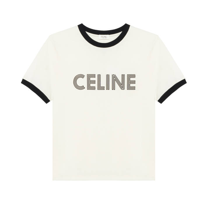 CELINE CELINE FW23 Loose T-Shirt Dirty White