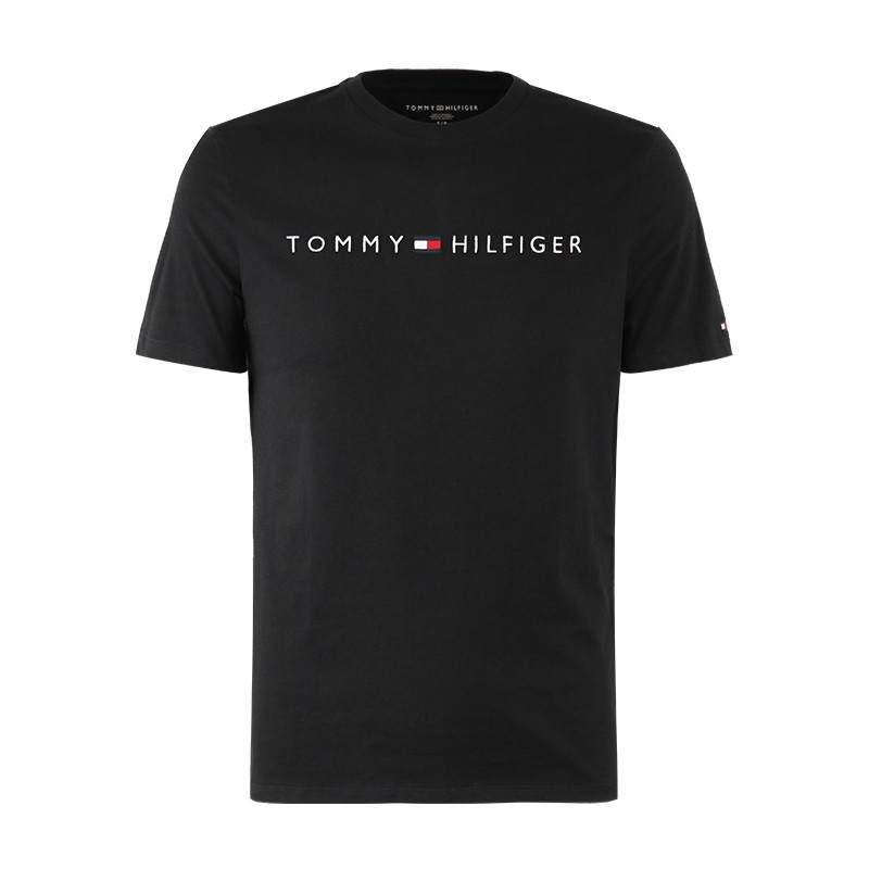 Tommy Hilfiger T Shirts Men's Crew Neck Moderate