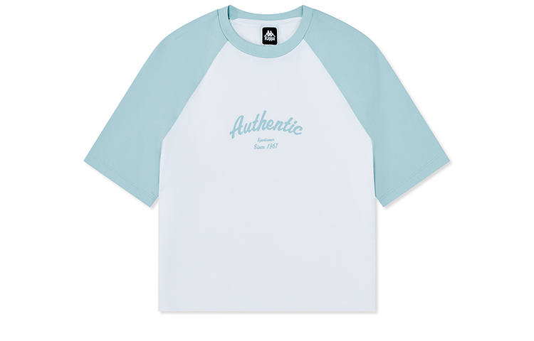 Kappa T Shirts Women's Crew Neck Moderate Straight Fit