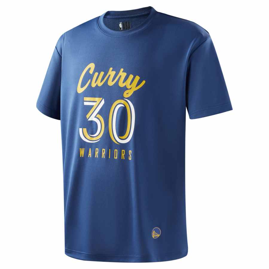 NBA NBA Player Size Collection Stephen Curry T Shirt Unisex Navy Blue