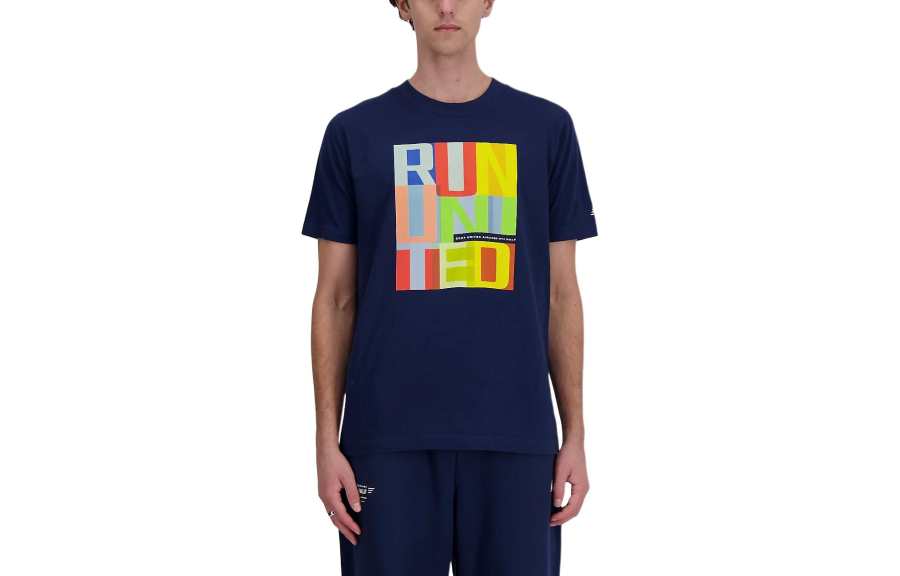 New Balance New Balance T Shirt Men's Marine Blue
