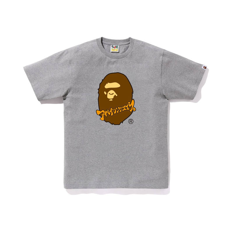 A BATHING APE A BATHING APE Katakana Ape Head Tee SS24