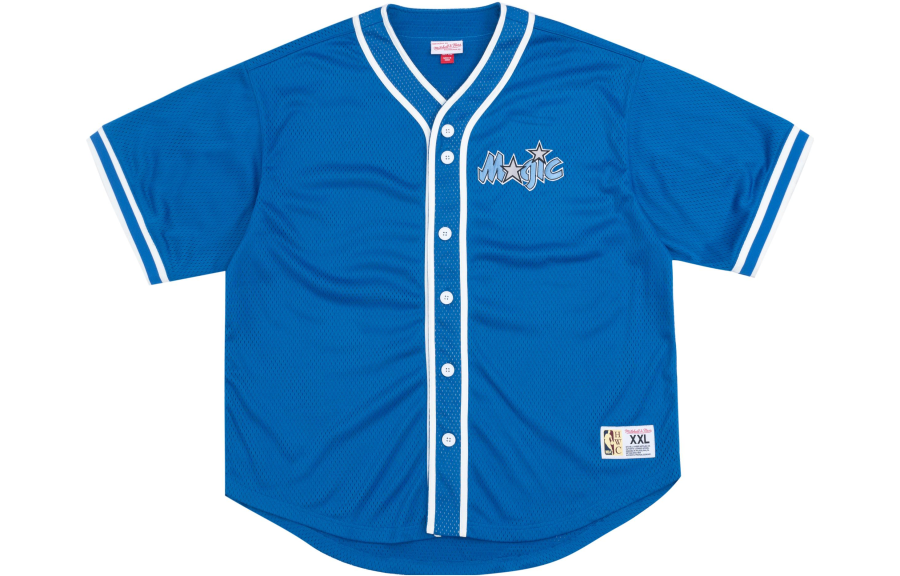 Mitchell Ness Mitchell Ness T Shirt Unisex Blue
