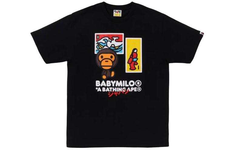 A BATHING APE A BATHING APE T Shirts Men's Crew Neck Moderate
