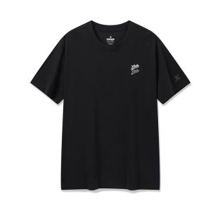 XTEP Short Sleeved Knitwear Unisex Jet Black
