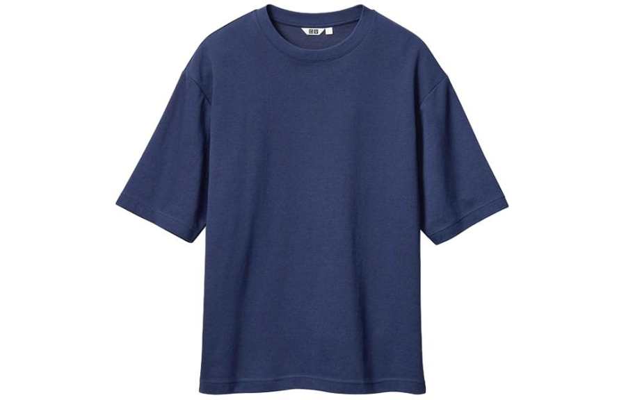 UNIQLO U Collection SS24 T Shirt Men's Navy Blue