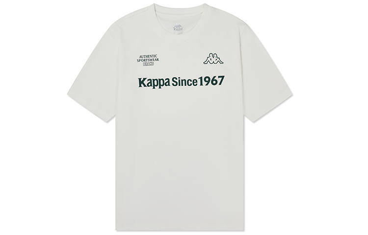 Kappa 1916 T Shirt Men's Korean White