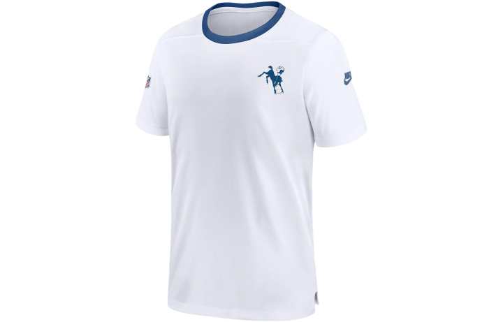 Nike Nike T Shirts Men's White Crew Neck Moderate Straight Fit