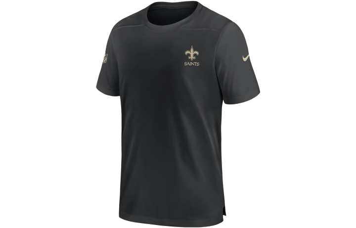 Nike Nike T Shirts Men's Black Crew Neck Moderate Straight Fit