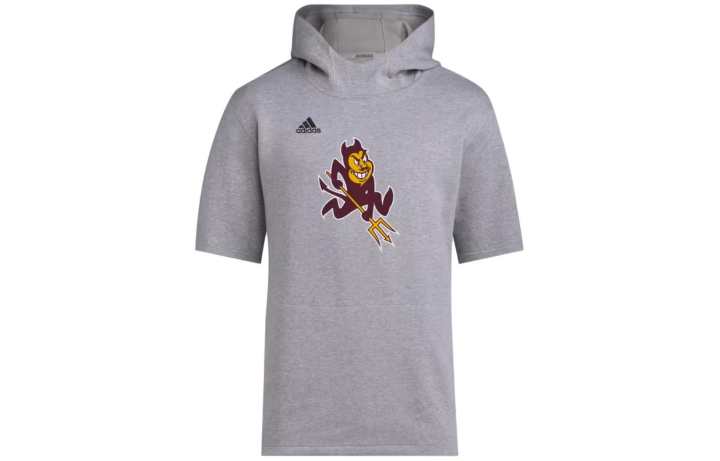 Adidas Adidas Asu Baseball Short Sleeve Hoodie