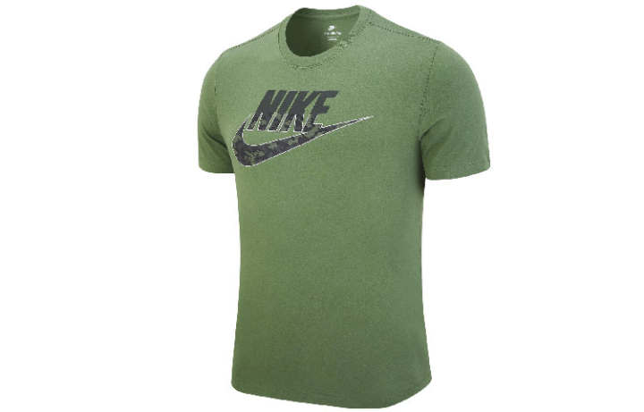 Nike Nike T Shirt Men's Tree Stem Green